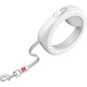 Поводок для собак WAUDOG R-leash светоотражающая лента XS-M до 40 кг 2.9 м белый (812715) - изображение 7