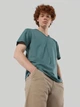 Футболка хлопковая длинная мужская Colin's CL1058584-DMT M Dark Mint (8683197636294) - изображение 4