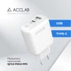 Зарядний пристрій ACCLAB AL-TC220 (1xUSB, 1xType-C) (1283126556494) - зображення 5