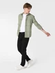 Рубашка хлопковая мужская Colin's CL1062867-OLG L Olive Green (8683197579300) - изображение 3