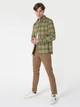 Рубашка хлопковая мужская Colin's CL1062868-KHA M Khaki (8683197579416) - изображение 4