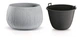 Горщики для квітів Prosperplast Beton Bowl пластиковий вазон сірий текстура бетон DKB480-422U - изображение 2