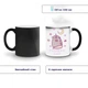 Кружка-хамелеон Кот Пушин (Pusheen Cat) 330 мл Керамика (93429-3349) - изображение 2