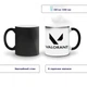 Кружка-хамелеон Валорант лого(Valorant logo) 330 мл Керамика (93429-3539) - изображение 2