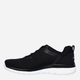 Buty sportowe damskie z siatki Skechers 12607-BKW 37 (7US) 24 cm Czarne (193642627206) - obraz 5