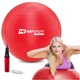 Фитбол Hop-Sport 55см красный + насос 2020 - изображение 7