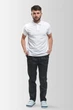 Брюки медицинские мужские, Toffy B1, Vsetex, XL Черные - изображение 4
