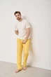Штани Handy Wear Linen жовті 3XL - зображення 1