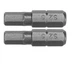 Набор бит YATO HEX H5x25мм HEX 1/4" AISI S2 2шт (YT-77922) - изображение 1