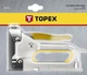 Степлер TOPEX, 6-14мм, тип скоб J, тримач прогумований, регулювання забивання скоби - изображение 3