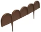 Садовое ограждение Prosperplast GARDEN LINE коричневое 10м (5905197340401) - изображение 2