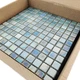 Мозаика стеклянная AquaMo Blue Worn - изображение 5