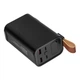 УМБ Linktech павербанк для ноутбуку, телефону 100W 30000 mAh Повербанк QC + PD Швидка зарядка чорний - зображення 3