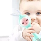 Інтерактивне музичне брязкальце Baby Molar Rattle sobebear YL 5505 прорізувач для зубів Зайчик бірюзовий - изображение 3