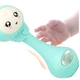 Інтерактивне музичне брязкальце Baby Molar Rattle sobebear YL 5505 прорізувач для зубів Зайчик бірюзовий - изображение 4