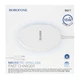 Беспроводная док-станция Borofone BQ17 Magnetic Wireless Fast Charger White - изображение 7
