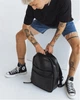 Рюкзак Rooh Day Pack Екокожа Чорний - зображення 4