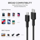 Kabel Aukey USB-C do Apple Lightning 2m (CB-CL03) - obraz 3