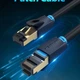 Патч-корд Vention CAT 8 SSTP Ethernet, 15 m, Black, rj-45 - rj-45, 8 жил (IKABN) - изображение 2