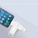 Флешка Bliksem USB 2.0 OTG 64 ГБ металлическая скоба (3в1) USB + Type-C + USB mini - изображение 4