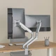 Настольное крепление HiSmart для двух мониторов 17-32" (HS082451) - изображение 4