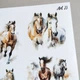 Стикеры наклейки MriyTaDiy ART 23 "Лошади", Формат А6 - изображение 3