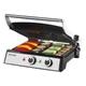 Електричний гриль Concept GE2010 BBQ 2000 Вт 4 насадки регулятор температури таймер - зображення 5