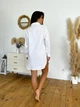 Женская рубашка Pearl из муслина COSY L белая MD01 - изображение 3