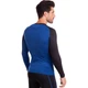 Спортивная компрессионная футболка мужская Zelart Lidong 1005 размер XL (175-180 см) Blue-Black - изображение 3