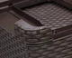 Комод пластиковий Curver Plastic X3 Style Rattan Drawer коричневий - зображення 4