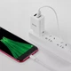 Комплект СЗУ + кабель Micro Hoco C62A Victoria 2 USB 2.1A для зарядки White (716131) - изображение 5