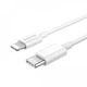 СЗУ + кабель Lightning Borofone BN9 Reacher PD3.0 Type C to Lightning для зарядки White (755725) - изображение 2