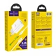 Комплект СЗП+кабель Type C Hoco C80A Rapido PD+QC3.0 для заряджання White (741427) - зображення 2
