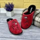Кімнатні тапочки жіночі Belsta Е-0089-4 розмiр 39 Червоні (25 см) - зображення 1