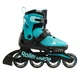 Детские ролики Rollerblade Microblade 2023 36,5-40 Черный-Бирюзовый - изображение 4