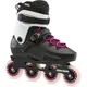 Ролики для жінок Rollerblade Twister Edge Women 2021 245 Чорний-Білий - зображення 1