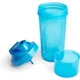 Шейкер спортивный SmartShake Slim 500ml Neon Blue (10253101) - изображение 4