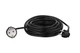 Мережевий подовжувач 2E 1XSchuko, 3G*1.5мм2, 10м, black (2E-PC315M10) - зображення 1