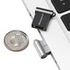 USB накопичувач Microdata Microdata Metal 32 GB Black (1012-572-00) - зображення 4