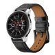 Ремешок 22мм для Amazfit GTR 47mm / GTR 2 / GTR 2e / GTR 3 Pro / GTR 4 перфорированая кожа черный - изображение 3