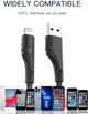 Кабель Essager Rousseau USB to Lightning 2.4A Fast Charging Cable 0.25 м Black (EXCL-LSB01) - изображение 3