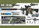 Автомат на орбизах, на аккумуляторе, орбиган M416. - изображение 3