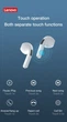Bluetooth навушники Lenovo BT 5.0 TWS EARBUDS White (6970648213138) - зображення 2