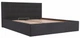 Кровать Двуспальная Chester Comfort 160 х 200 см Мисти Dark Grey С подъемным механизмом и нишей для белья Темно-серый - изображение 2