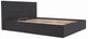 Кровать Двуспальная Chester Comfort 160 х 200 см Мисти Dark Grey С подъемным механизмом и нишей для белья Темно-серый - изображение 3