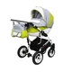 Коляска 2в1 Angelina Grand Mirage White 25 серо-зеленая - изображение 1