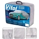 Тент Vitol автом CC13401 L серый с подкладкой PEVA PP Cotton 482х178х119 - изображение 2