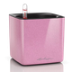 Вазон Lechuza Cube Glossy Kiss 14 Розовый - изображение 1