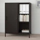 Шафа з розсувними дверима ІКЕА TROTTEN 160х110 см Антрацит (s19429657) - изображение 4