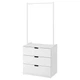 Комод ІКЕА NORDLI 80х192 см (s59295217) - изображение 1